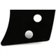 Flyscreen without bracket -MOTO NOSTRA, w=340mm, h=105mm- V_2