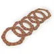 Clutch friction plate set -BGM PRO Superstrong Racing Red- L_3