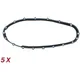 Dichtung Motordeckel (5x) BGM PRO Silikon Lambretta LI 125-1_1
