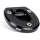 Side stand foot enlarger -MOTO NOSTRA, black shiny- Vespa GT_1