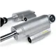 Front shock absorber BGM PRO silver for Vespa, Lambretta LI,_1