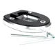 Side stand foot enlarger -MOTO NOSTRA, silver- Vespa GT, GT _1