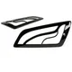 Pair of indicator grills -MOTO NOSTRA- Vespa GT, GTL, GTV, G_1