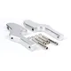 Pair of foot peg adapters for pillion rider -MOTO NOSTRA, CN_2