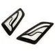 Pair of indicator grills -MOTO NOSTRA- Vespa GT, GTL, GTV, G_3
