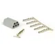 Plug for wiring harness -BGM PRO, 5 contact plugs- Vespa, Pi_3