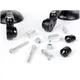 Spiegel Set Moto Nostra 1405, Aluminium CNC, Oval, Lenkerend_3