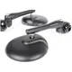 Spiegel Set Moto Nostra 1406, Aluminium CNC, Rund, Lenkerend_1