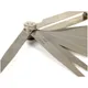 Fühlerlehre Universal 20 Blatt, Metall 0.05-1.00mm + 0.002-0_2