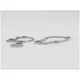 Spacer kit float chamber -BGM PRO- Dellorto 24/24mm SI - sta_3