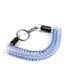 Key ring -MOTO NOSTRA Spiral- length 150mm - blue 51848_1