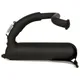 Exhaust-BGM PRO banana TOURING- Vespa PV125, ET3 125 - black_3