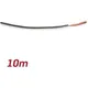 Electric wire -UNIVERSAL 0.85mm²- 10m - white/black 52106_2