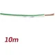 Electric wire -UNIVERSAL 0.85mm²- 10m - white/green 52136_2