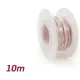 Electric wire -UNIVERSAL 0.85mm²- 10m - white/red 52150_2