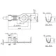 Crimp terminal -ring tongue 3.5mm Ø=0.5-1.0mm²- 10 pcs 52185_1