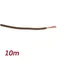 Electric wire -UNIVERSAL 0.85mm²- 10m - brown 52204_1