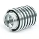 Oil drain plug BGM PRO, CNC, silver for all Piaggio Leader 1_1