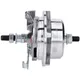 Wheel hub complete with brake anchor plate for Grimeca cast _2