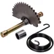 Kick starter shaft with spring and bushing for Sym Mio, Peug_1