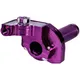 Kurzhubgasgriff purple CNC für 22mm Lenker für Mofa, Moped 5_2