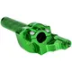Kurzhubgasgriff grün CNC für 22mm Lenker für Mofa, Moped 540_1
