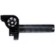 Kurzhubgasgriff schwarz CNC für 22mm Lenker für Mofa, Moped _3