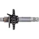 Kickstarter shaft for Piaggio / Derbi engines D50B0, EBE 554_2