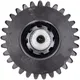 Kickstarter shaft for Piaggio / Derbi engines D50B0, EBE 554_3