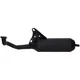 Exhaust Tecnigas Silent Pro black for PGO 50 55627_2