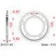 rear sprocket AFAM 45 teeth 415 for Aprilia Pegaso, RX3 50 A_1