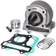 Zylinderkit 50ccm KB=13mm für GY6 Chinaroller, Kymco 4-Takt,_1