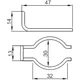 kickstart pinion clip / kickstart gear spring clip for Kymco_1