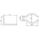 kickstart pinion clip for Peugeot 50, 100cc BZA30437_1