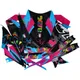 decal set black-pink-blue glossy for Aprilia RX50 2018- Euro_1