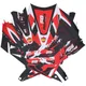 Dekor / Sticker Kit schwarz-weiß-rot matt für Derbi Senda 50_1