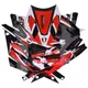 decal set black-white-red glossy for Gilera RCR 50 2018- DK-_1