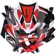 decal set black-white-red glossy for Gilera SMT 50 2018- DK-_1