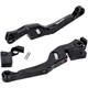 brake lever set aluminum adjustable with ABE for Vespa GTS R_1