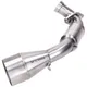 exhaust manifold Arrow stainless steel open, with catalytic _2