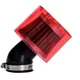 Luftfilter Air-System 35mm 45° rot IP13456_2
