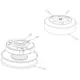 clutch pulley assy with bell 107mm for Piaggio 1998- (conver_1
