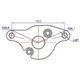 starter motor for SYM 50cc 4T, Peugeot 50cc 4T IP33169_1