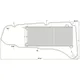 Luftfilter Einsatz links für Yamaha Majesty 400 04-08 IP3319_1