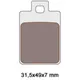 brake pads organic for Piaggio Sfera RST IP34533_1