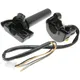 throttle tube w/ light and start switch black - universal IP_1