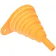 silicone funnel, foldable, orange IP39229_1