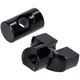 Bremszug Einsteller Set M6 Aluminium schwarz - universal IP4_1