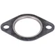 Dichtung Auspuffkrümmer verstärkt flach 28mm für Puch Maxi, _2