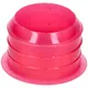 front wheel brake anchor plate cap Leleu red for Puch Maxi, _1